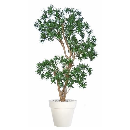 Planta semi-artificiala Ila, Podocarpus Stylish Green - 170 cm